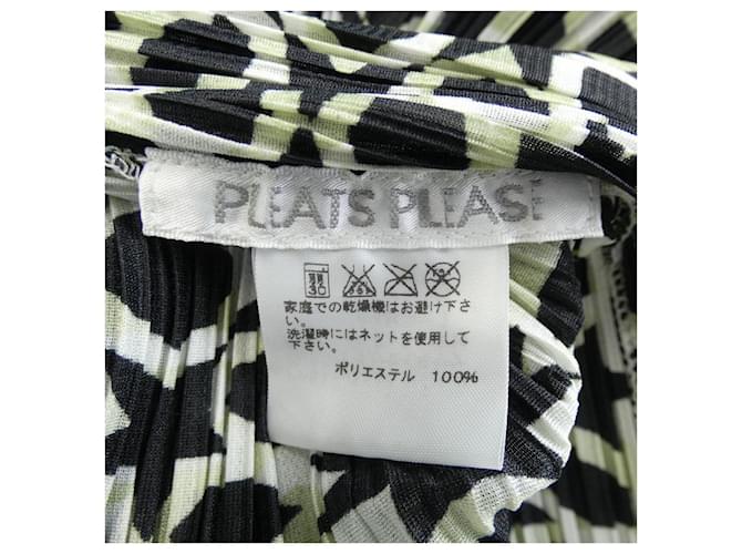 Autre Marque Top Pleats Please Negro - vista 3