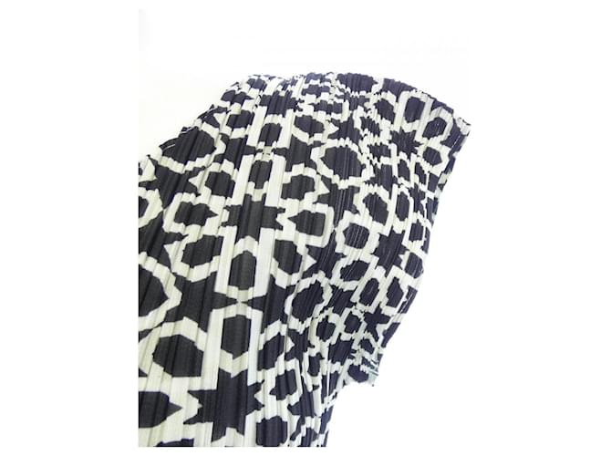 Autre Marque Top Pleats Please Negro - vista 5