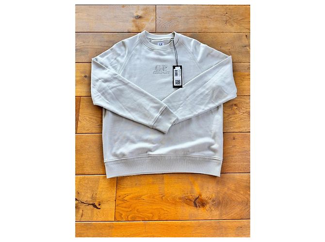 Autre Marque C.P. Company Hellgrauer Sweatshirt Hellblau - Ansicht 6