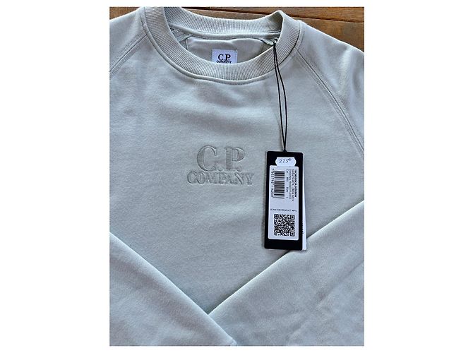 Autre Marque C.P. Company Hellgrauer Sweatshirt Hellblau - Ansicht 7