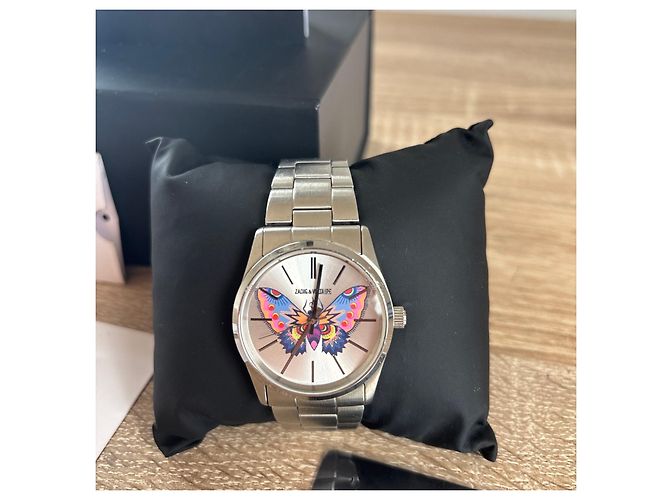 Orologio Zadig & Voltaire 'Rock Strap Bijou' con quadrante a farfalla Multicolore - vista 3