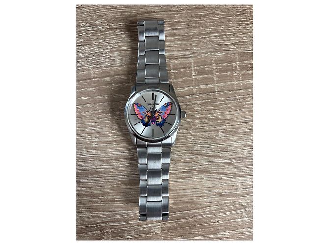 Orologio Zadig & Voltaire 'Rock Strap Bijou' con quadrante a farfalla Multicolore - vista 6