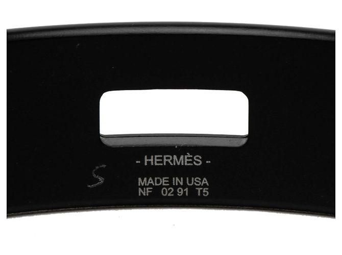 Bracciale Kelly di Hermès in alluminio nero - vista 4