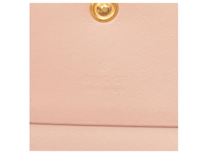 Billetera bifold acolchada con logo GG de Gucci Rosa - vista 6
