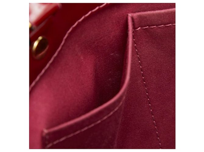 Borsa Montaigne BB in Monogram Vernis Louis Vuitton Rosa Rosso - vista 10