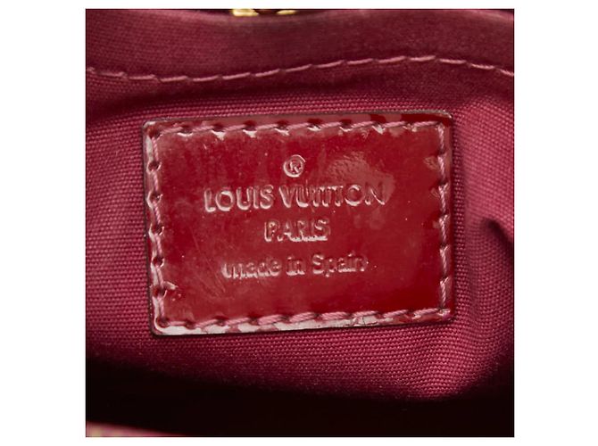 Borsa Montaigne BB in Monogram Vernis Louis Vuitton Rosa Rosso - vista 11