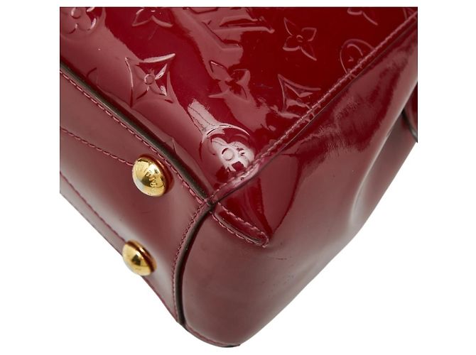 Borsa Montaigne BB in Monogram Vernis Louis Vuitton Rosa Rosso - vista 4