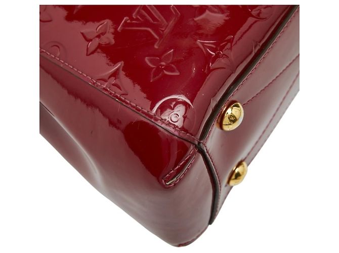 Borsa Montaigne BB in Monogram Vernis Louis Vuitton Rosa Rosso - vista 5