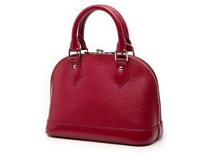 Louis Vuitton Alma BB in Epi rosa - vista 2