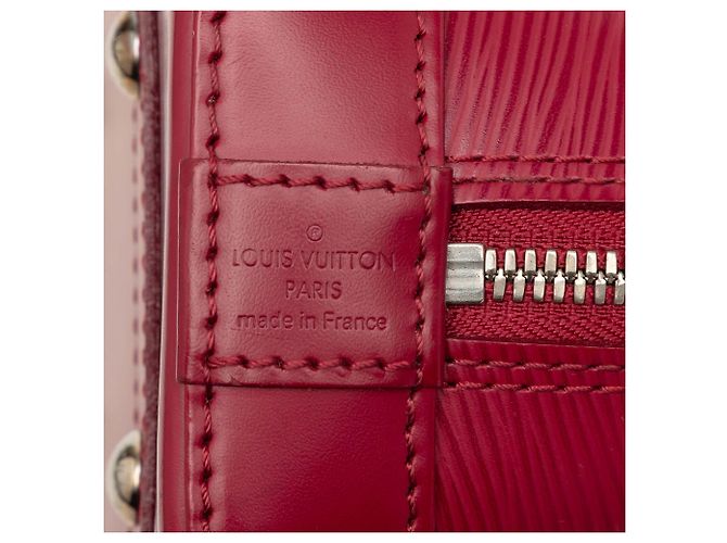 Louis Vuitton Alma BB in Epi rosa - vista 5