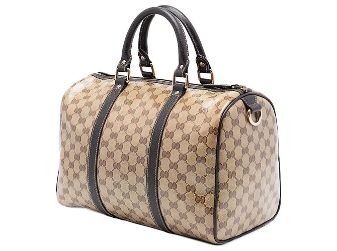 Borsa Boston Joy GG Crystal media beige Gucci - vista 2