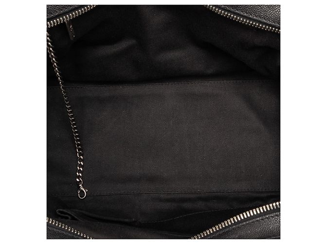 Borsa Bowling Reissue 2.55 in Caviar Nero Grande di Chanel - vista 4