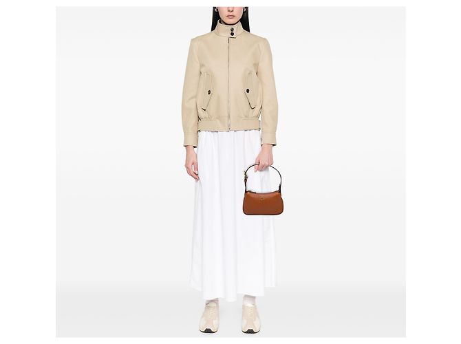 Borsa a Spalla Mini Aphrodite in Pelle Marrone Gucci - vista 10