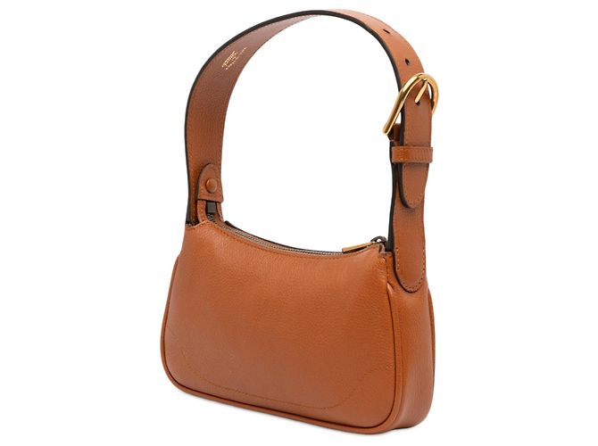 Borsa a Spalla Mini Aphrodite in Pelle Marrone Gucci - vista 2