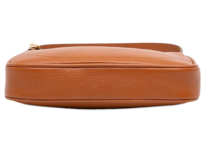 Borsa a Spalla Mini Aphrodite in Pelle Marrone Gucci - vista 3