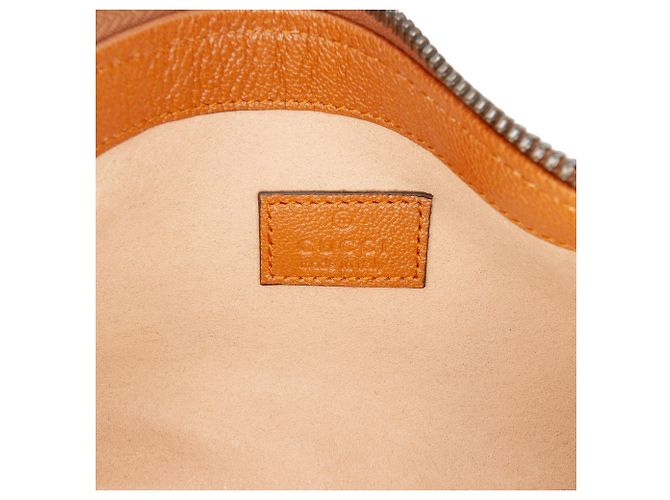 Borsa a Spalla Mini Aphrodite in Pelle Marrone Gucci - vista 5