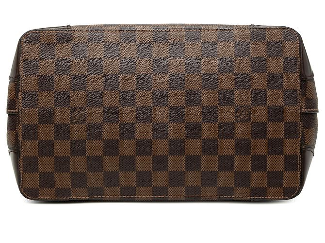 Louis Vuitton Borsa Hampstead PM Damier Ebene Marrone - vista 3