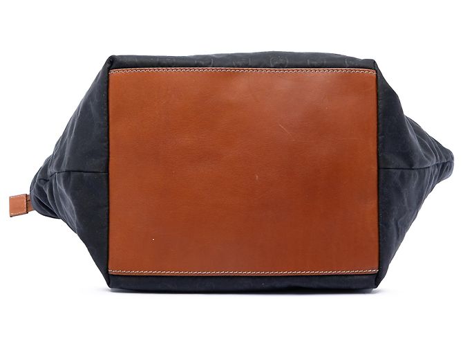 Gucci Schwarze GG Nylon Web Tote - Ansicht 3