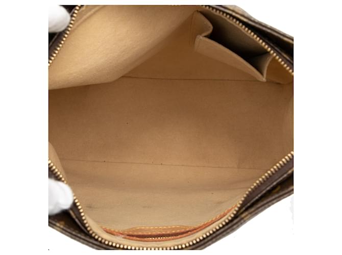 Louis Vuitton Looping GM Monogram Marrone - vista 4