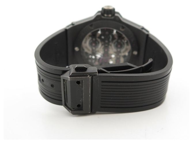 Relógio Automático Hublot Big Bang Meca 10 Black Magic 414.CI.1123.RX 45MM Preto - vista 4