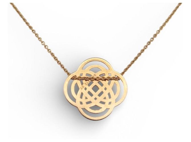 COLLANA GINETTE NY MINI PURITY ON CHAIN IN ORO GIALLO 18K D'oro - vista 3