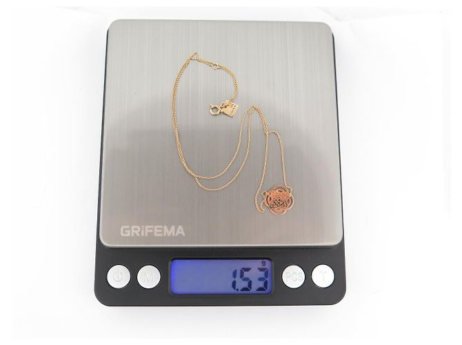 COLLANA GINETTE NY MINI PURITY ON CHAIN IN ORO GIALLO 18K D'oro - vista 5
