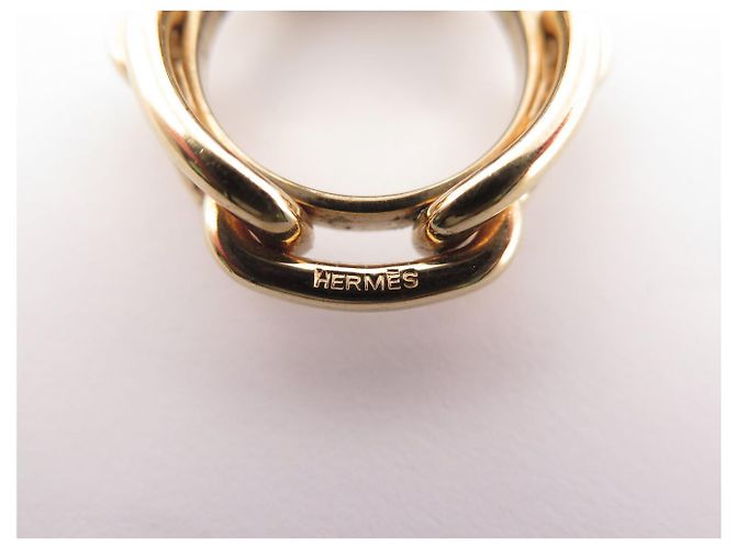 Ring Hermès ANILLO DE BUFANDA HERMES REGATE CADENA DE ANCLA EN METAL DORADO - vista 5