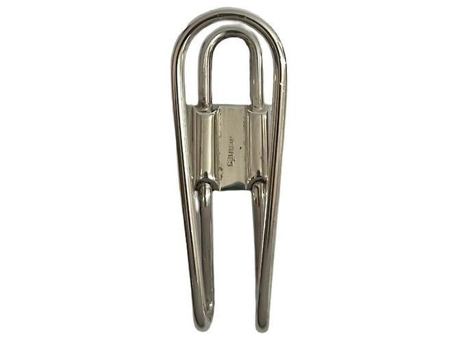 Hermès Portabiglietti Cadena Silver Hermes Argento - vista 6