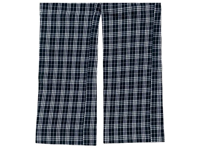 Pantalones de algodón Burberry Negro - vista 6