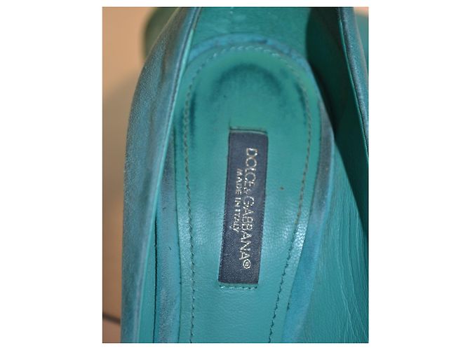 Dolce & Gabbana Pumps Grün Wildleder - Ansicht 6