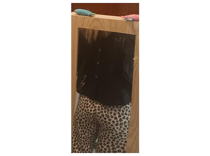 Top Ganni de algodón negro con bordado inglés - vista 8