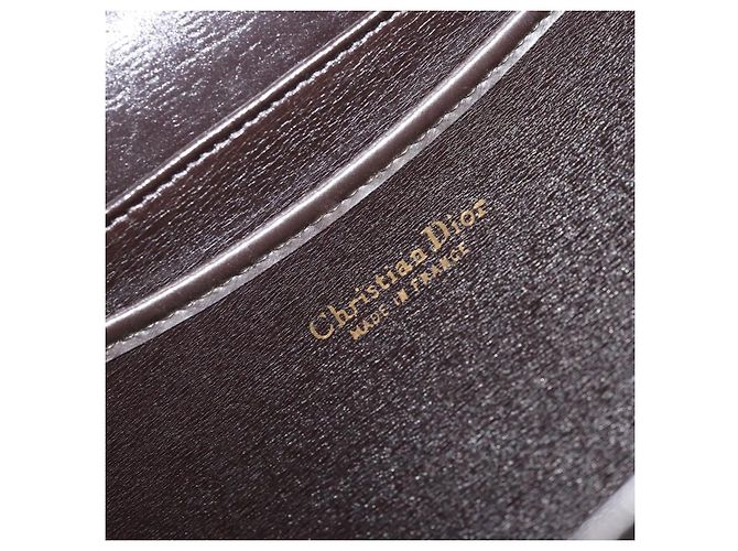 Borsa a Spalla in Tela Trotter Christian Dior Marrone Oro Auth YKZ048 D'oro - vista 11