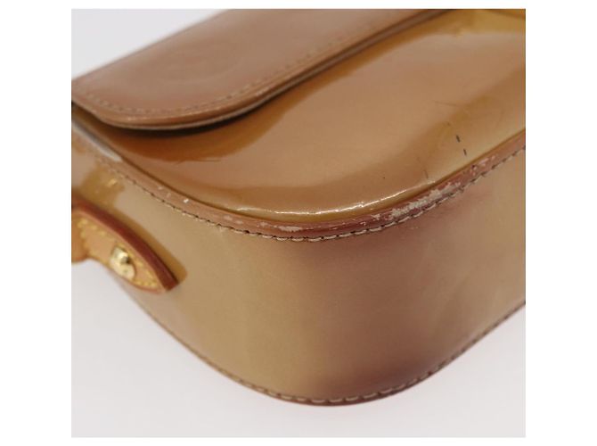 LOUIS VUITTON Borsa da Strada Malibu Monogram Vernis Noisette M91506 LV Auth bs34453 Nocciola - vista 10