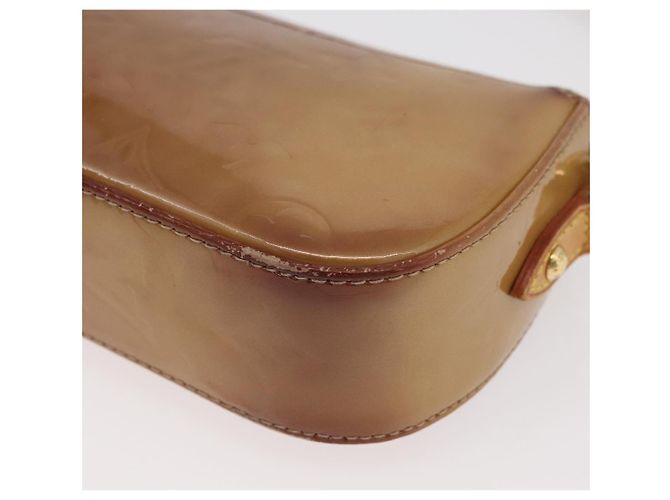 LOUIS VUITTON Borsa da Strada Malibu Monogram Vernis Noisette M91506 LV Auth bs34453 Nocciola - vista 16