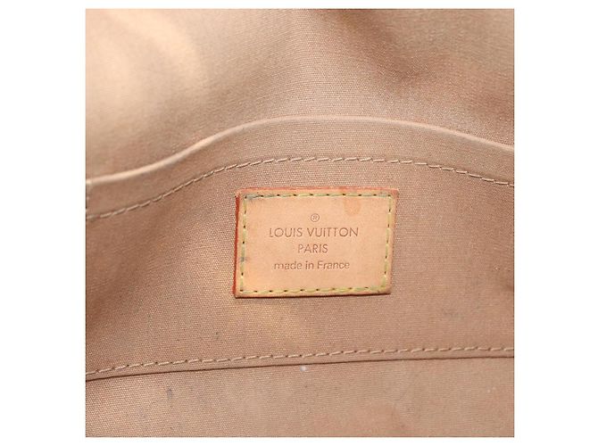 LOUIS VUITTON Borsa da Strada Malibu Monogram Vernis Noisette M91506 LV Auth bs34453 Nocciola - vista 19