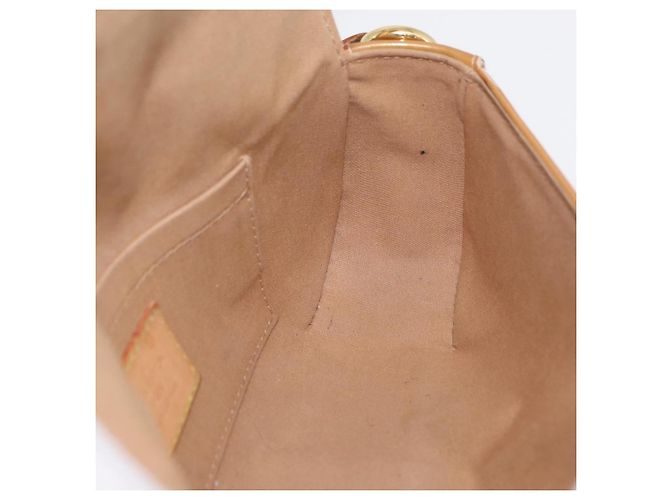 LOUIS VUITTON Borsa da Strada Malibu Monogram Vernis Noisette M91506 LV Auth bs34453 Nocciola - vista 20