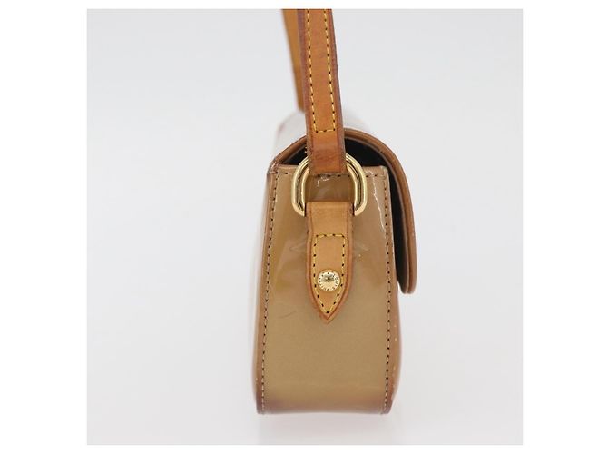 LOUIS VUITTON Borsa da Strada Malibu Monogram Vernis Noisette M91506 LV Auth bs34453 Nocciola - vista 5