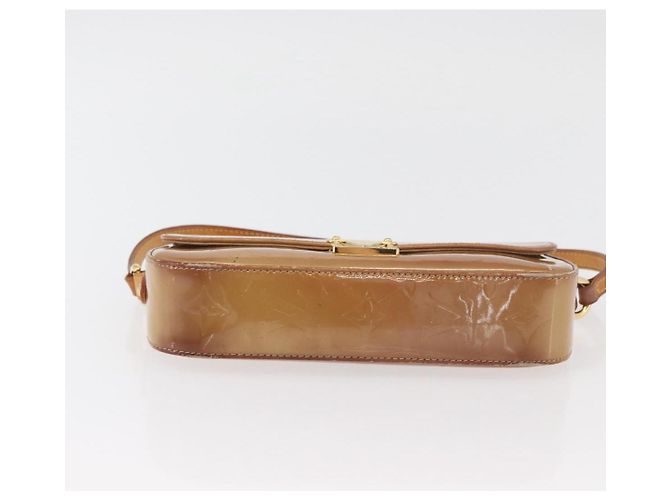 LOUIS VUITTON Borsa da Strada Malibu Monogram Vernis Noisette M91506 LV Auth bs34453 Nocciola - vista 6