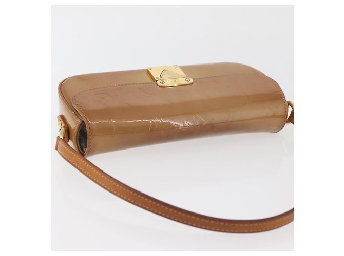 LOUIS VUITTON Borsa da Strada Malibu Monogram Vernis Noisette M91506 LV Auth bs34453 Nocciola - vista 7