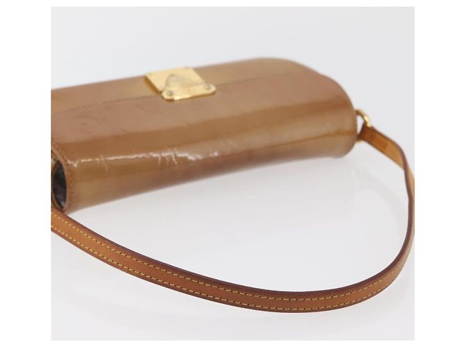 LOUIS VUITTON Borsa da Strada Malibu Monogram Vernis Noisette M91506 LV Auth bs34453 Nocciola - vista 8