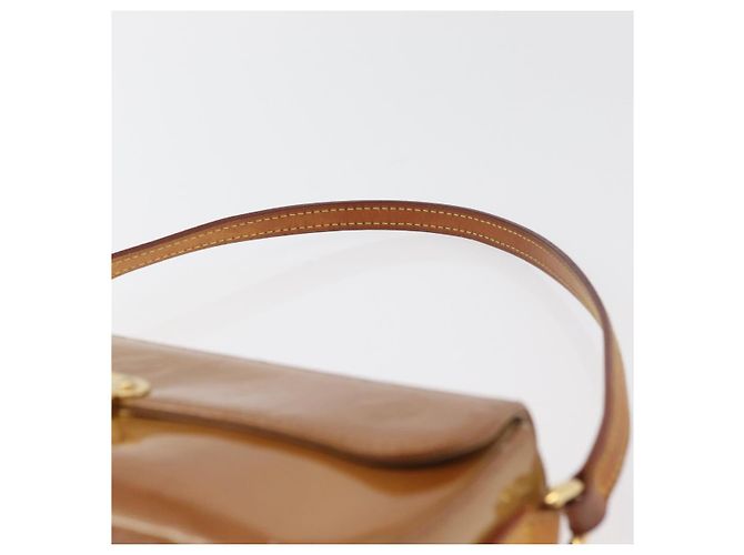 LOUIS VUITTON Borsa da Strada Malibu Monogram Vernis Noisette M91506 LV Auth bs34453 Nocciola - vista 9