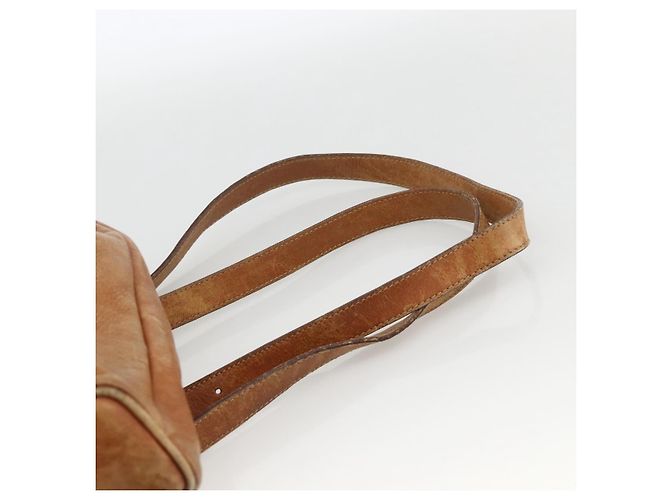 Zaino in pelle Gucci Bamboo marrone oro 003 1956 0030 Auth 174185 D'oro - vista 15