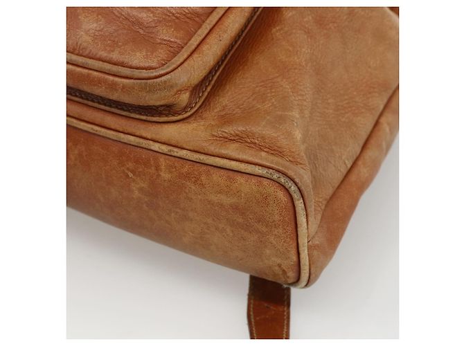 Zaino in pelle Gucci Bamboo marrone oro 003 1956 0030 Auth 174185 D'oro - vista 16