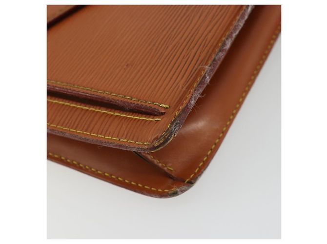 LOUIS VUITTON Borsa a Mano Dragonne Epi Serie Zipangu Oro M52618 LV Auth YKZ1131 - vista 14