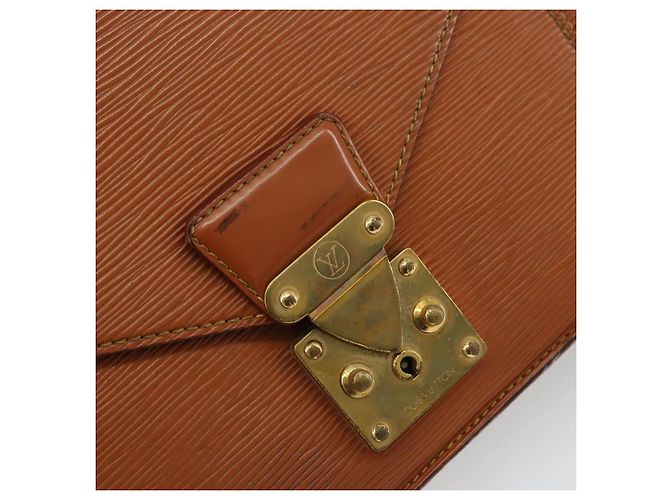 LOUIS VUITTON Borsa a Mano Dragonne Epi Serie Zipangu Oro M52618 LV Auth YKZ1131 - vista 17