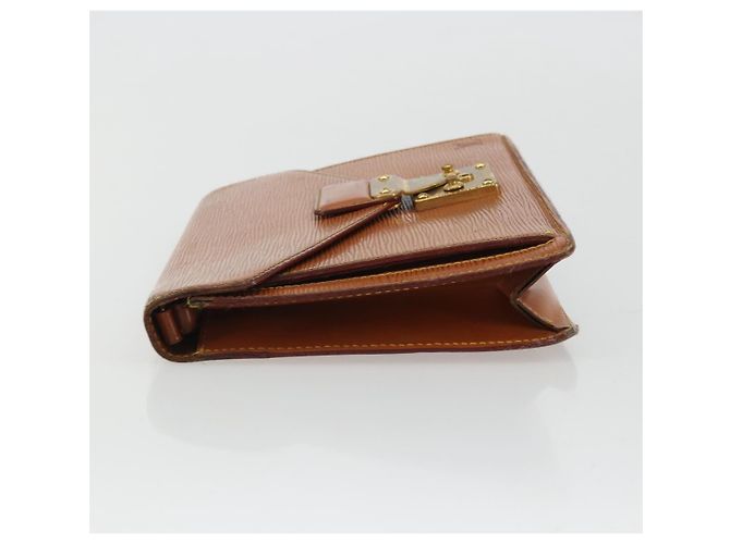 LOUIS VUITTON Borsa a Mano Dragonne Epi Serie Zipangu Oro M52618 LV Auth YKZ1131 - vista 4