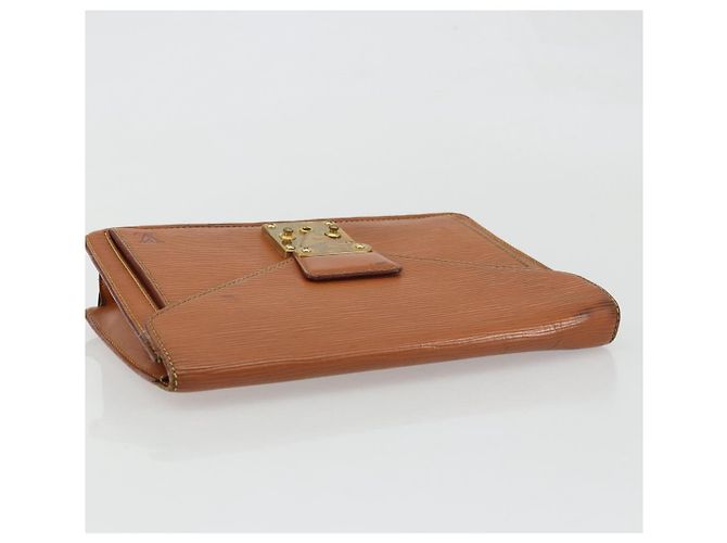 LOUIS VUITTON Borsa a Mano Dragonne Epi Serie Zipangu Oro M52618 LV Auth YKZ1131 - vista 5