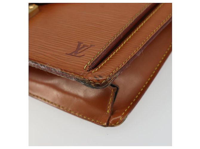 LOUIS VUITTON Borsa a Mano Dragonne Epi Serie Zipangu Oro M52618 LV Auth YKZ1131 - vista 7