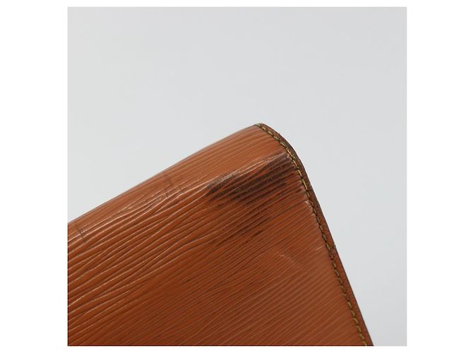 LOUIS VUITTON Borsa a Mano Dragonne Epi Serie Zipangu Oro M52618 LV Auth YKZ1131 - vista 8