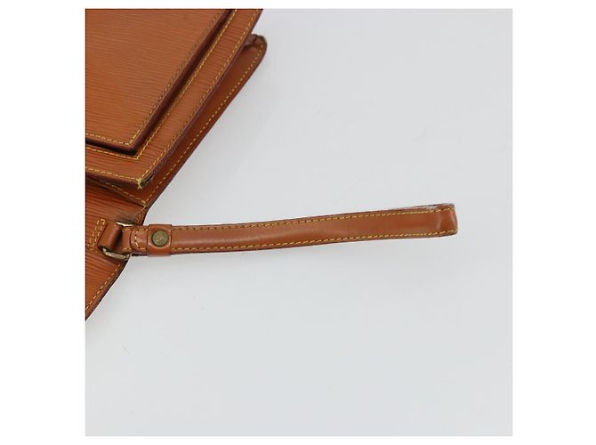 LOUIS VUITTON Borsa a Mano Dragonne Epi Serie Zipangu Oro M52618 LV Auth YKZ1131 - vista 9